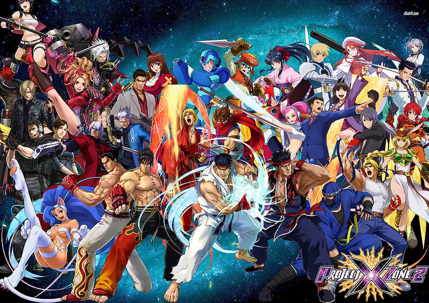 Project X Zone 2 HD wallpaper