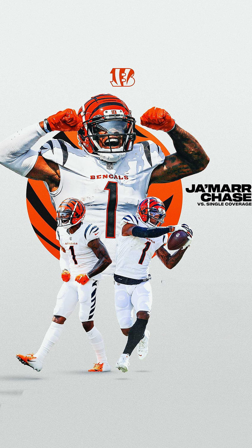 JaMarr Chase NFL Wallpapers  Wallpaper Cave