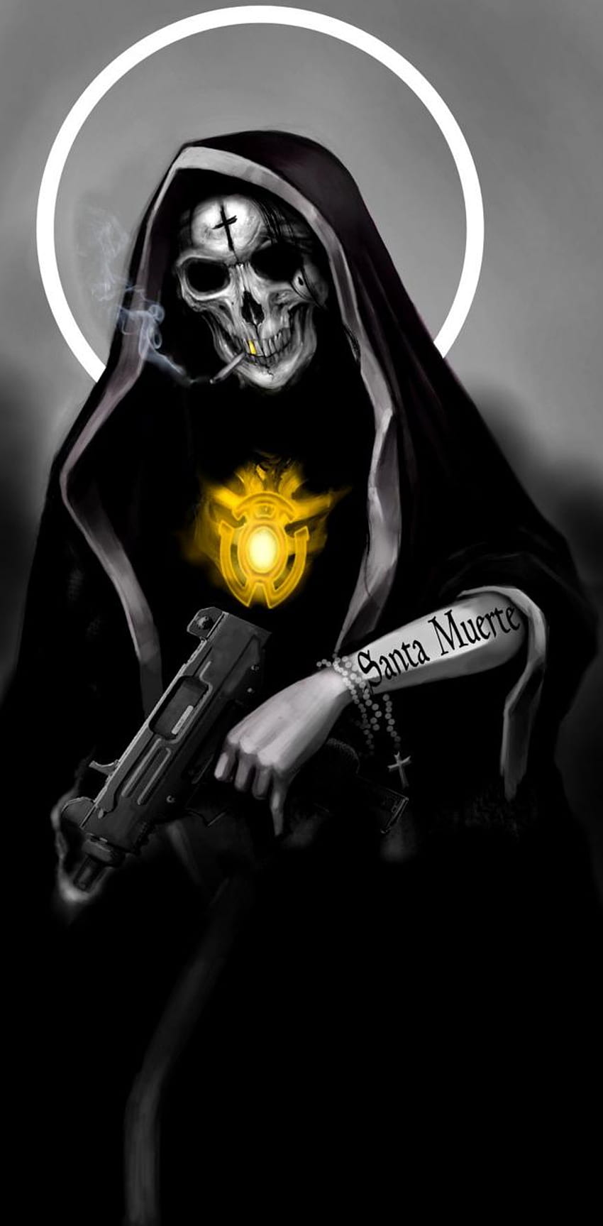 100 Santa Muerte Wallpapers  Wallpaperscom