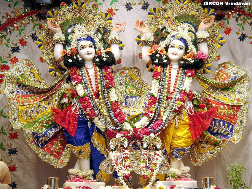 - Iskcon Vrindavan Gaura Nitai - & Background HD wallpaper