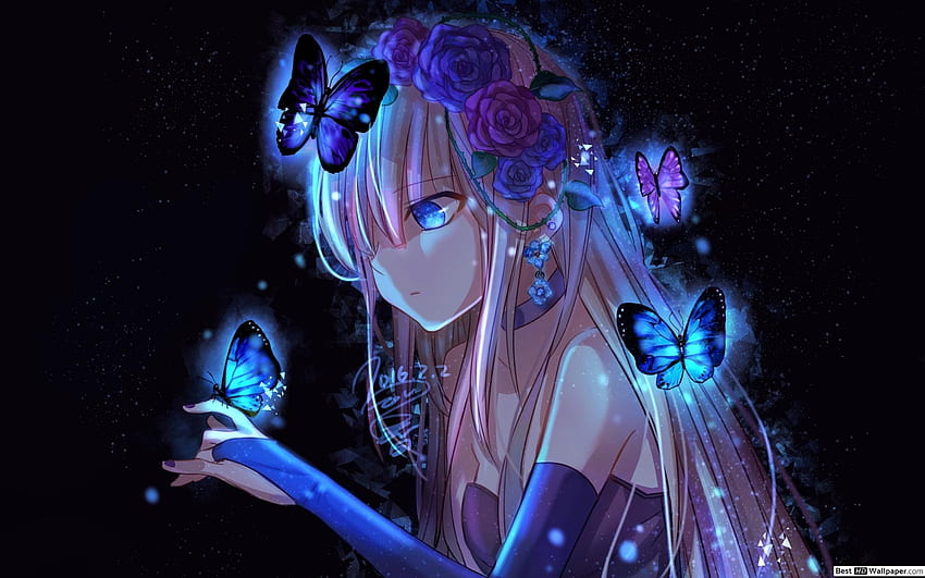 Galaxy Girl Anime, Galaxy Anime Art HD wallpaper | Pxfuel