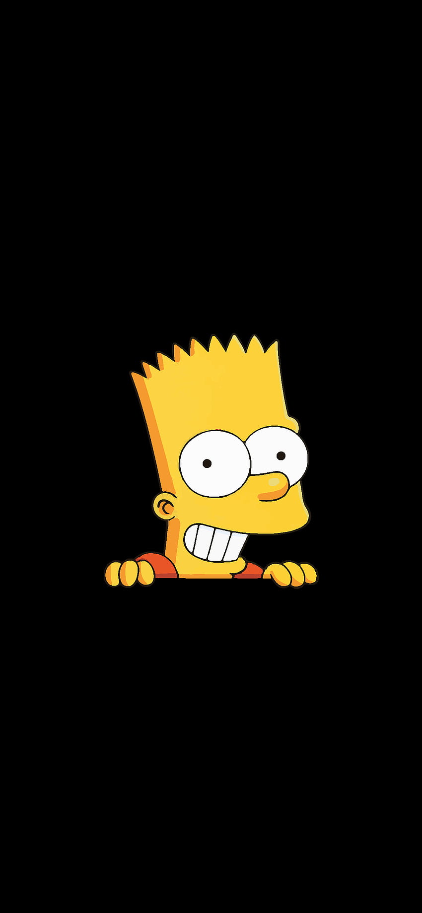 2K Orijinal duvar kağıdını indirin | Amoled, Bart Simpson, Bart Amoled ...