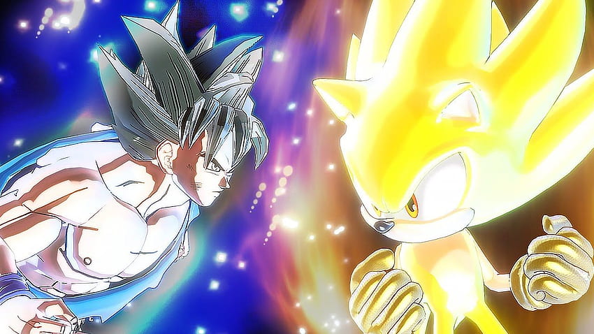 Goku vs Sonic HD wallpaper