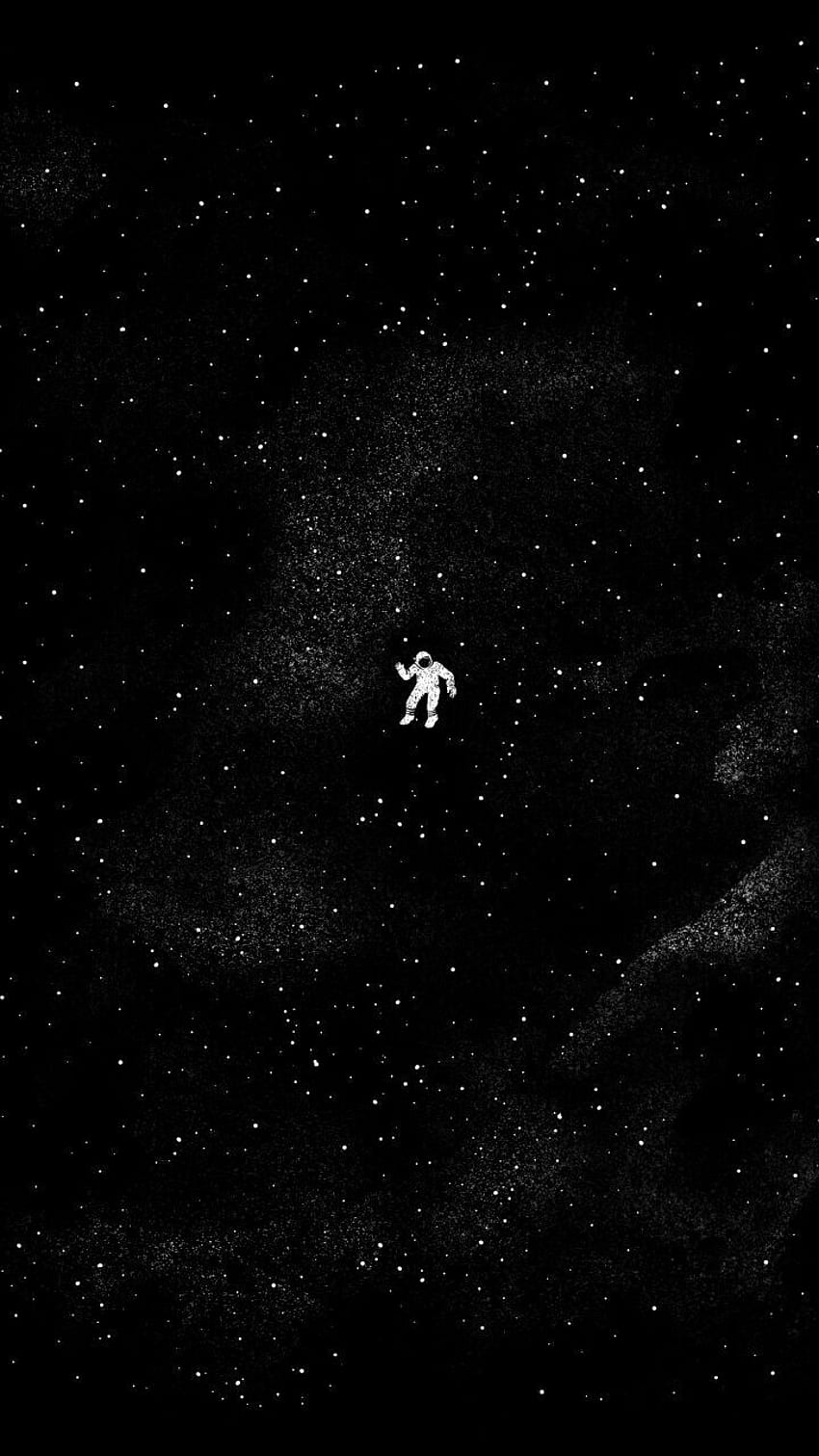 Lonely•. Ilustração de astronauta, Walpapers pretos, Planos de fundo HD  phone wallpaper | Pxfuel