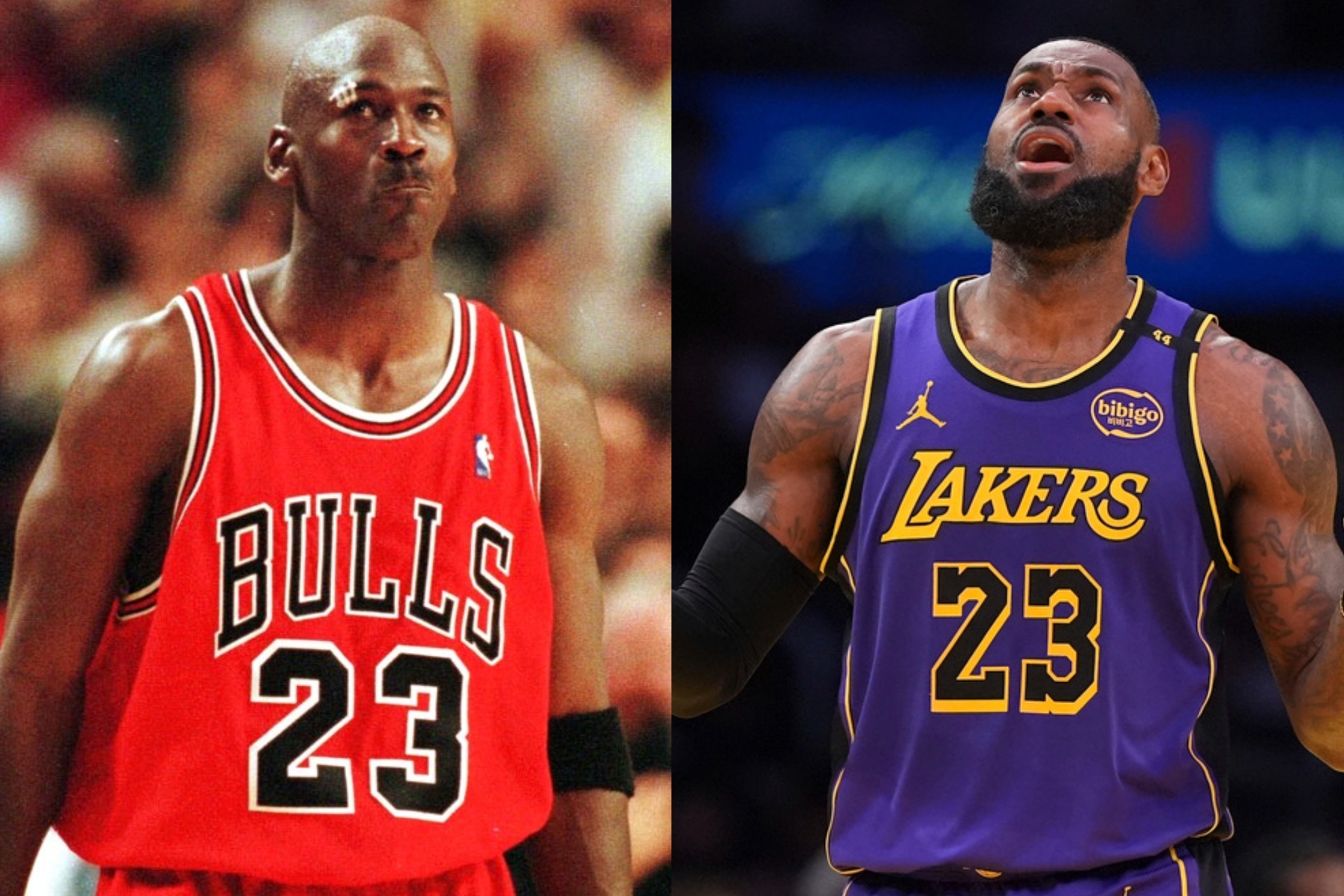 The Michael Jordan vs LeBron James GOAT status debate has reignited on socila media