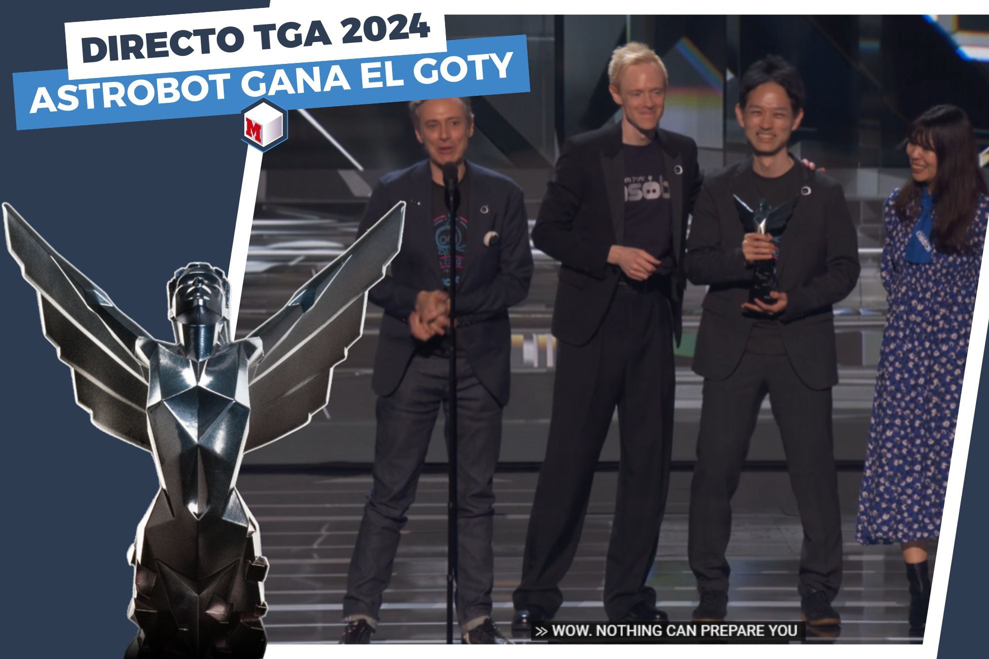 Resumen de The Game Awards 2024: el GOTY es para Astrobot, Balatro, el m�s premiado