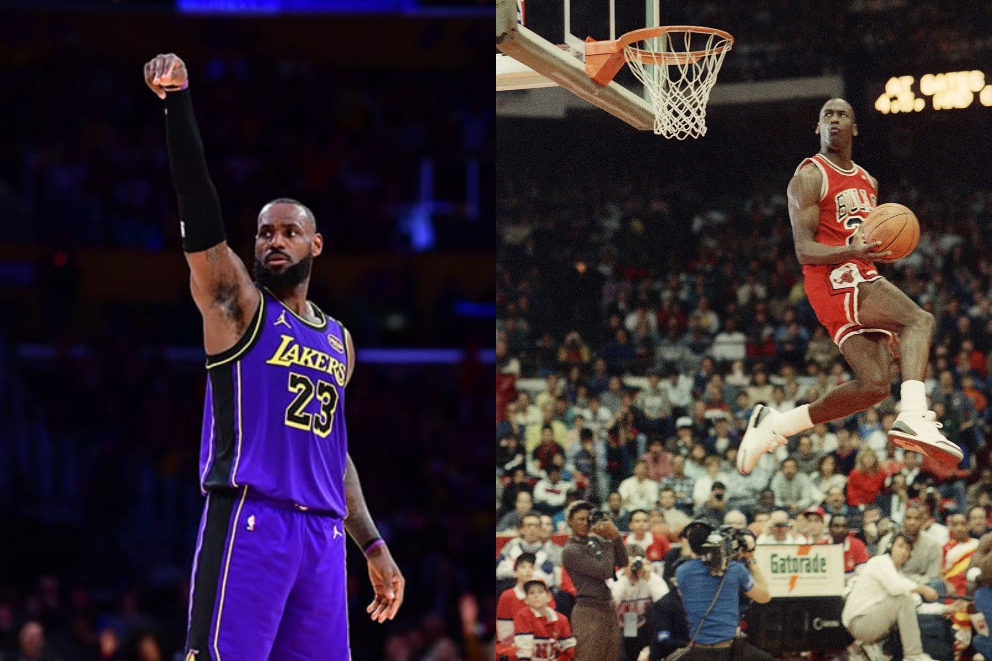 Lebron James breaks another record as he tribute to his idol, Michael Jordan