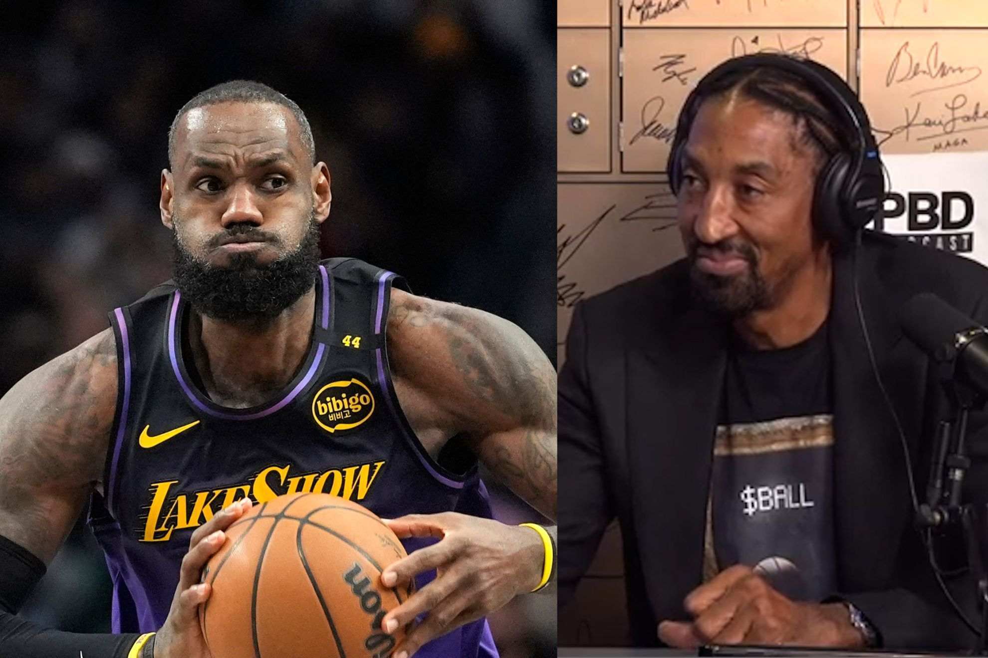 Scottie Pippen disses LeBron James by putting himself first in the GOAT conversation