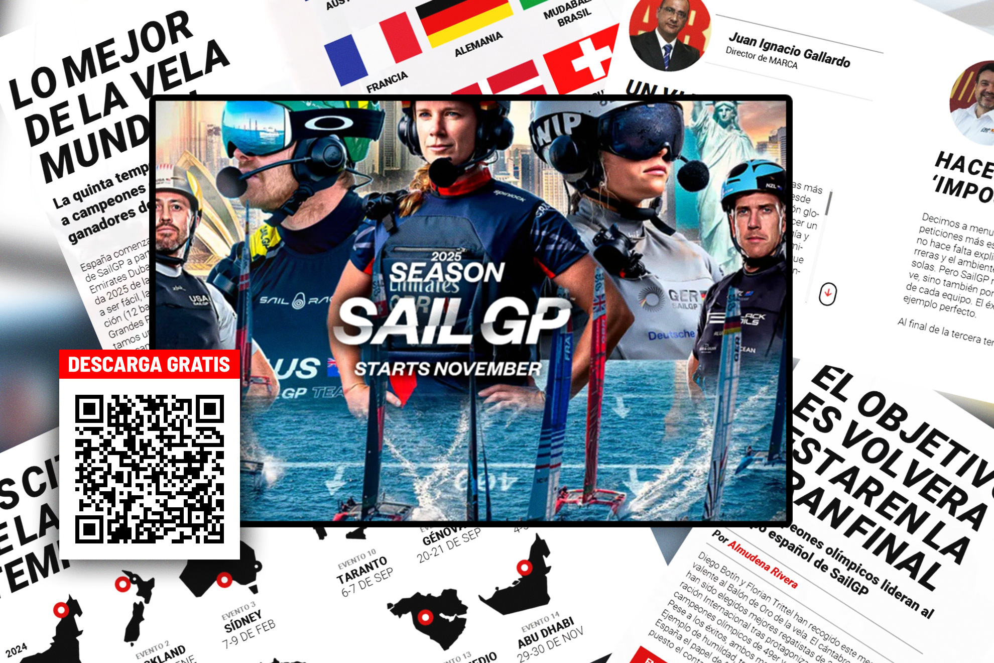 Montaje MARCA Plus SailGP