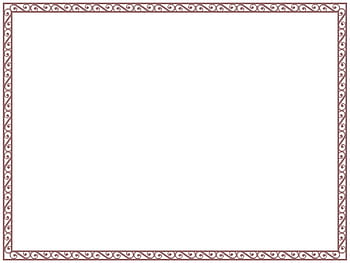 Simple Certificate Border