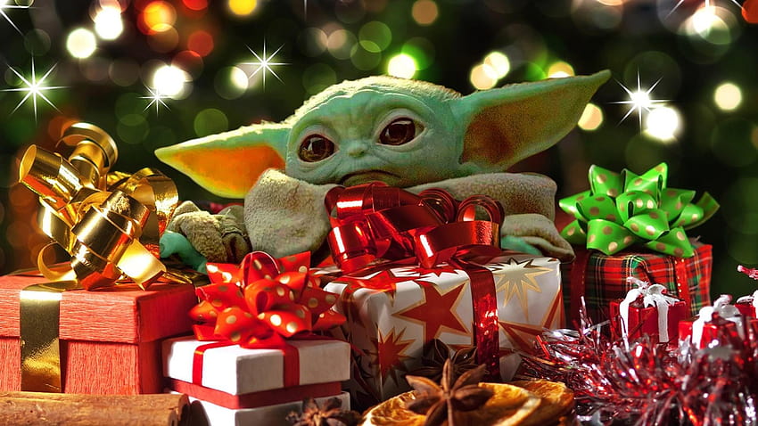 Christmas Baby, cute baby yoda christmas HD wallpaper | Pxfuel