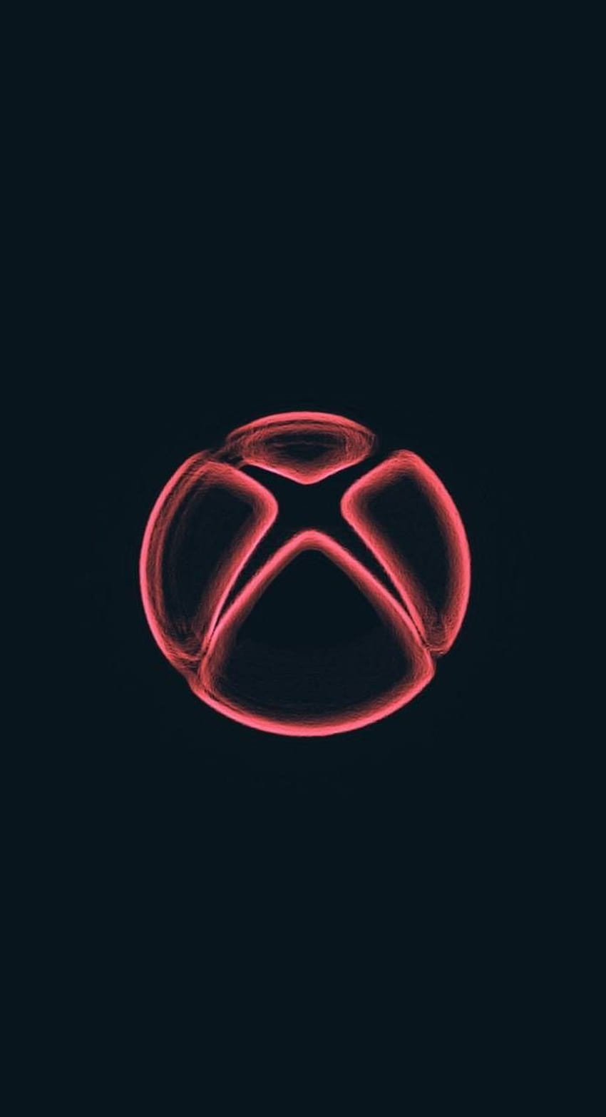 Logotipo de xbox rojo, rojo y negro xbox fondo de pantalla del teléfono