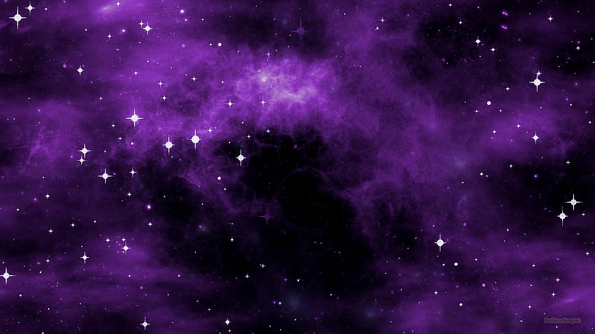 Purple And Green , purple and blue galaxy HD wallpaper