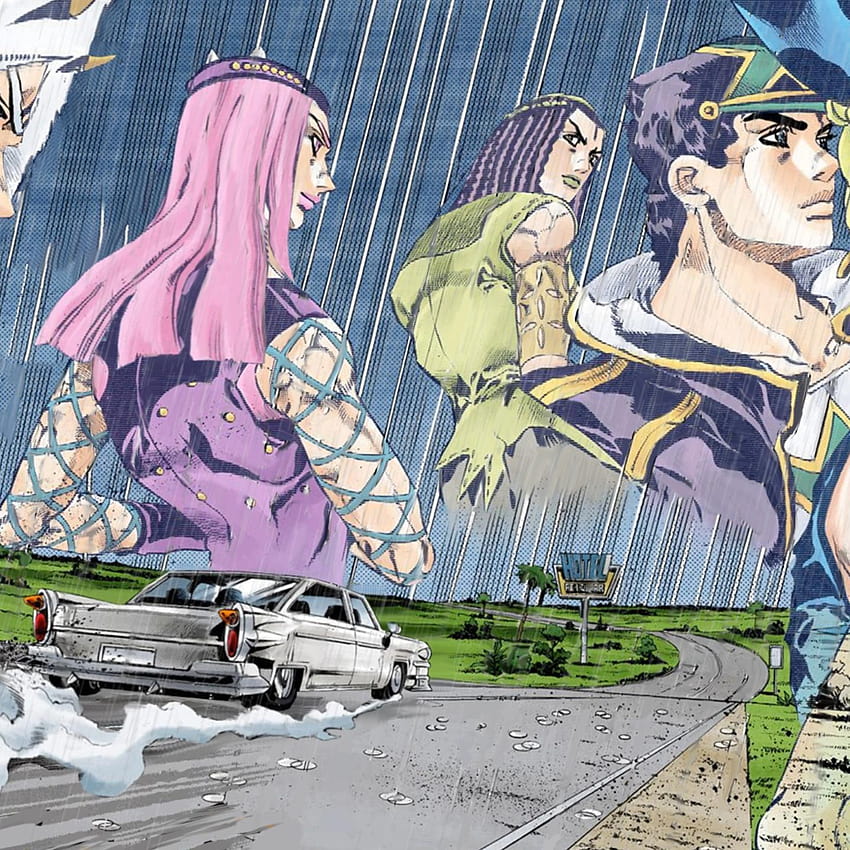 Steam 창작마당::Jojo's Bizarre Adventure: Stone Ocean End Animated HD 전화 배경 ...