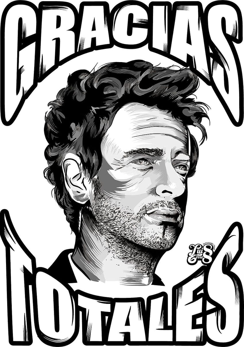 Illustración de Gustavo Cerati en Adobe Illustrator CC wallpaper ponsel HD