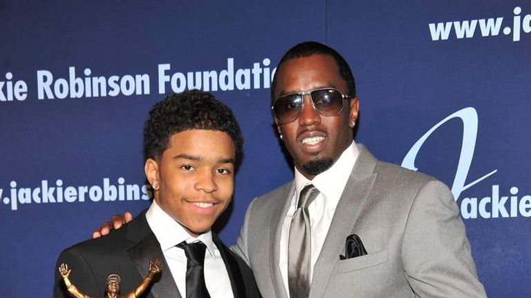 Justin Combs and Sean Combs.