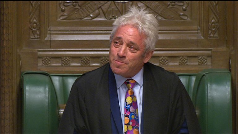 Commons speaker John Bercow