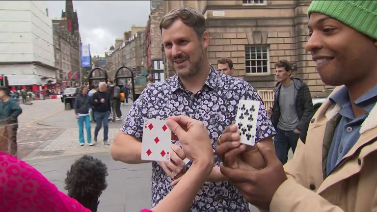 Edinburgh Fringe

Magician, Kevin Quantum