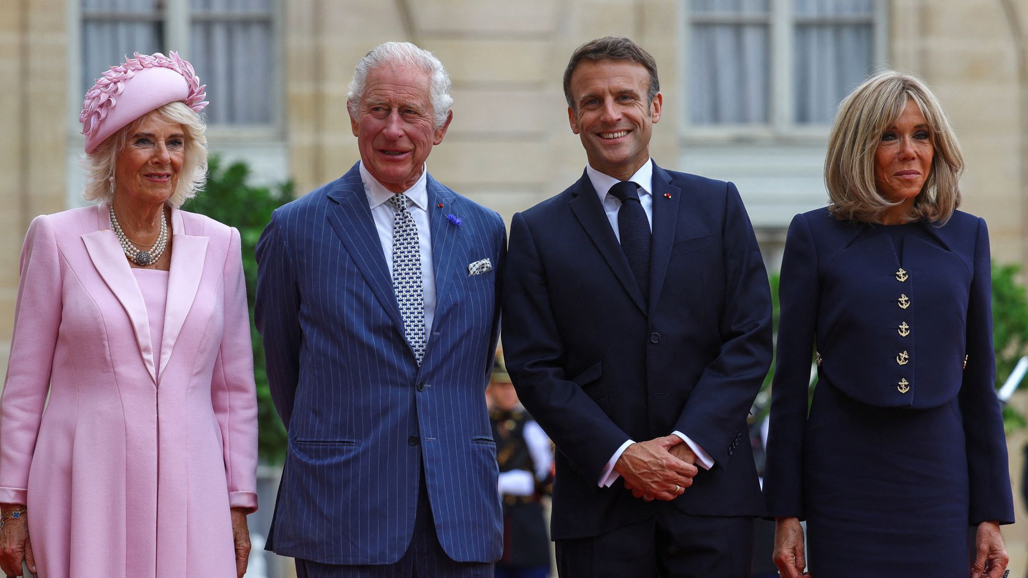 King Charles and Queen Camilla guests of honour at Palace of Versailles ... image.