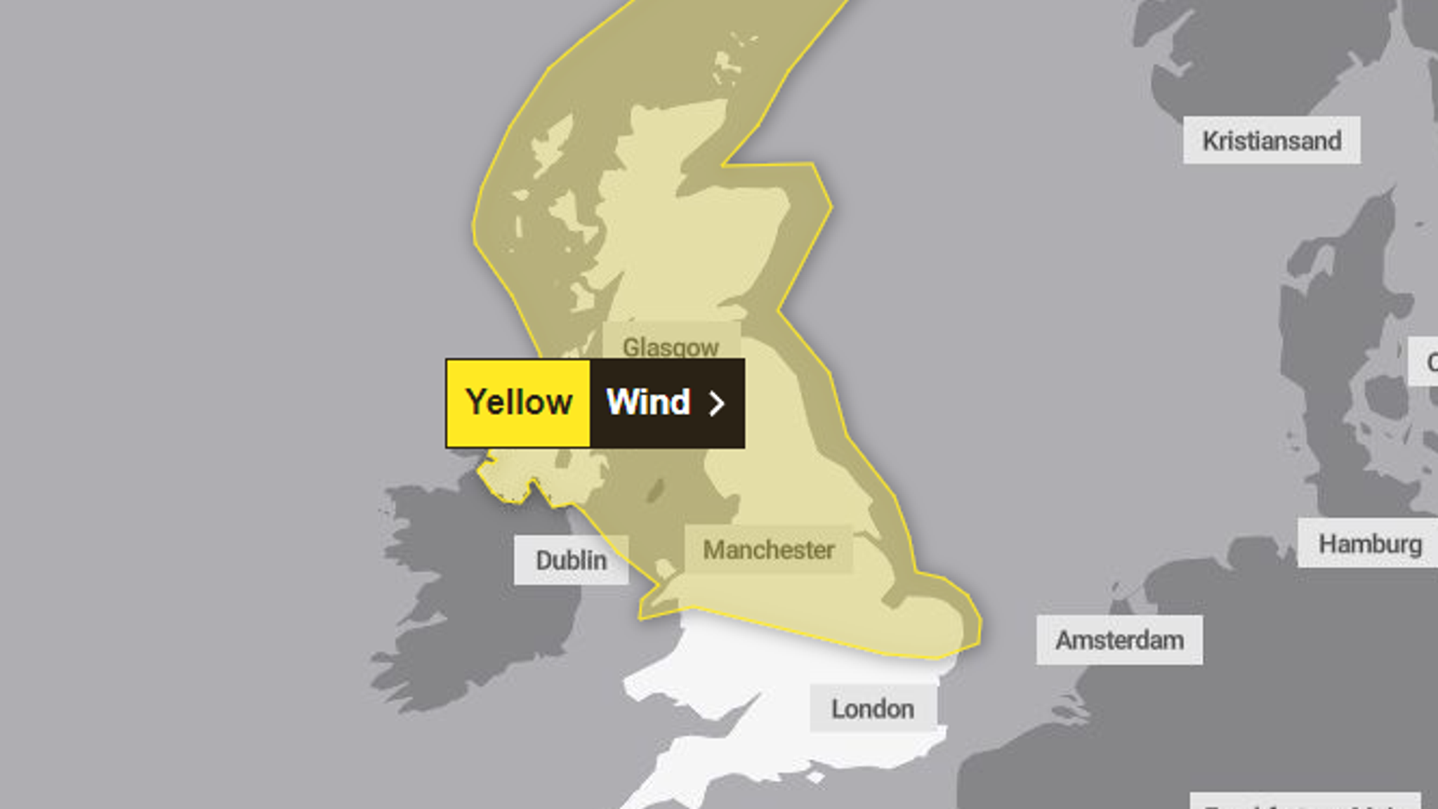 UK weather: 'Danger to life' warning as 80mph winds forecast | UK News ...