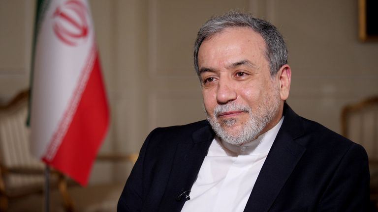 Iranian Foreign Minister Abbas Araghchi