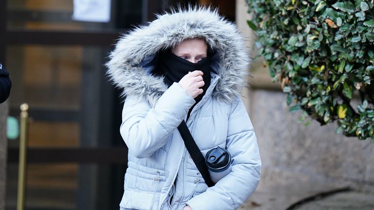 Marianne Gallagher leaves the High Court in Glasgow after having her sentence deferred for a year, she was found guilty of assaulting a child due to her involvement in a child abuse ring. Iain Owens, Elaine Lannery, Lesley Williams, Paul Brannan, Scott Forbes, Barry Watson and John Clark were convicted of sexually abusing children in a Glasgow drug den where heroin and crack cocaine were used. Picture date: Thursday January 4, 2024.