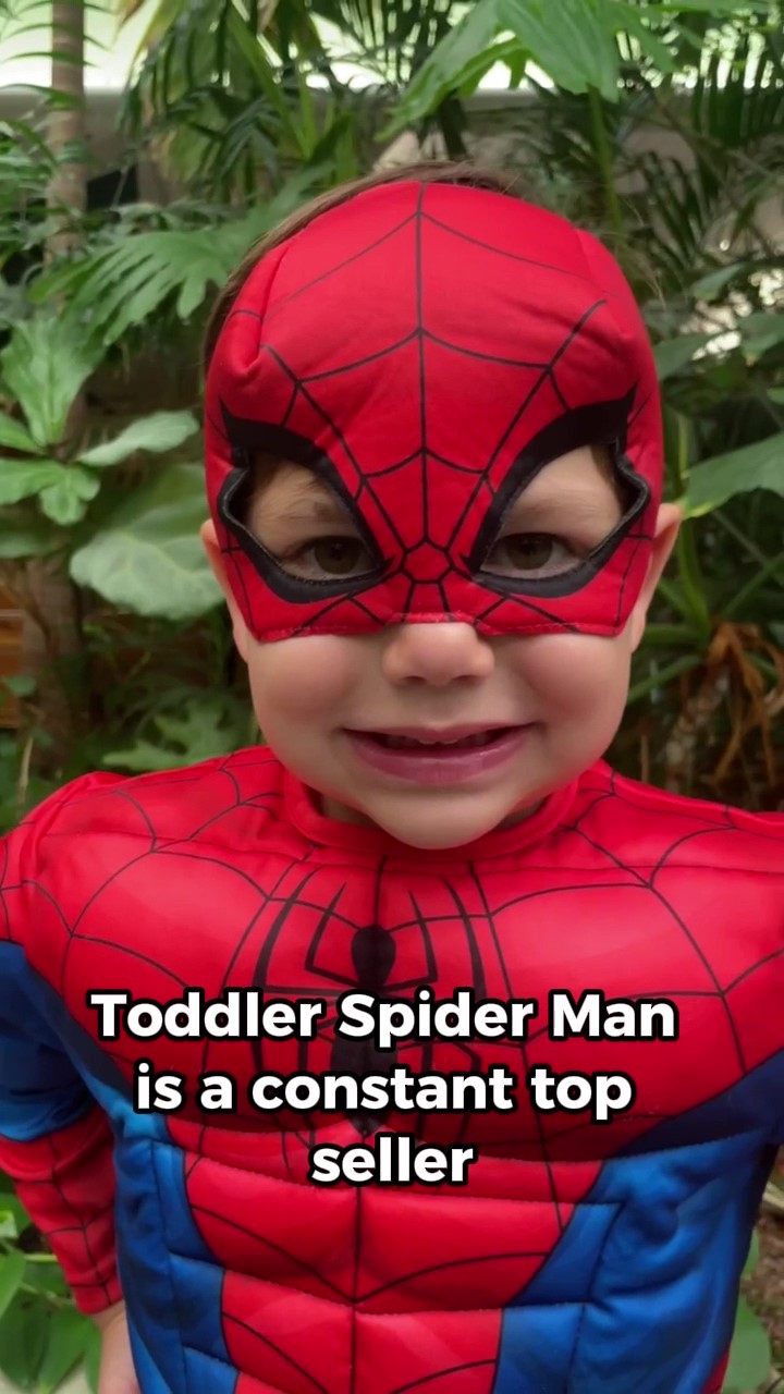 They don't need to be bite by a bug to become their favorite hero! Your kiddo will have a blast dressing up in our exclusive Boy's Marvel Spider-Man Toddler Costume for Halloween or dress up!