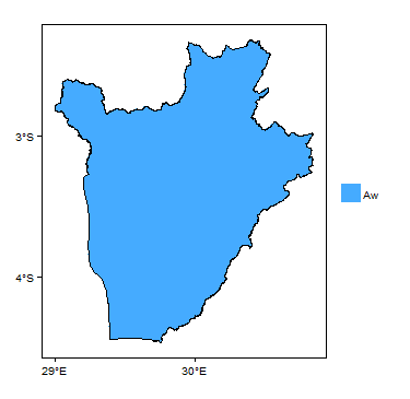 Koppen Geiger Climate Zones