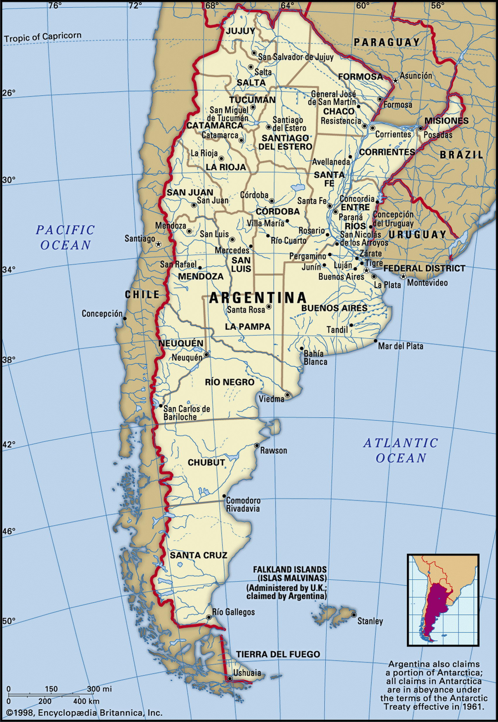 Argentina Maps & Facts World Atlas