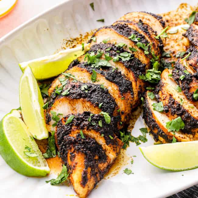 blackened chicken breast