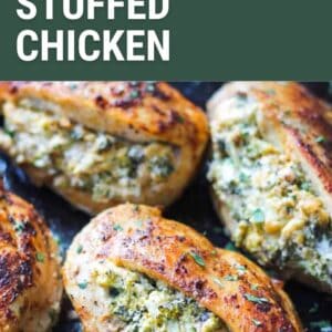 broccoli cheese stuffed chicken pin