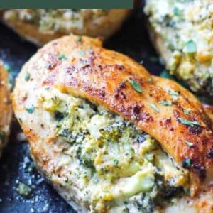 broccoli cheese stuffed chicken pin