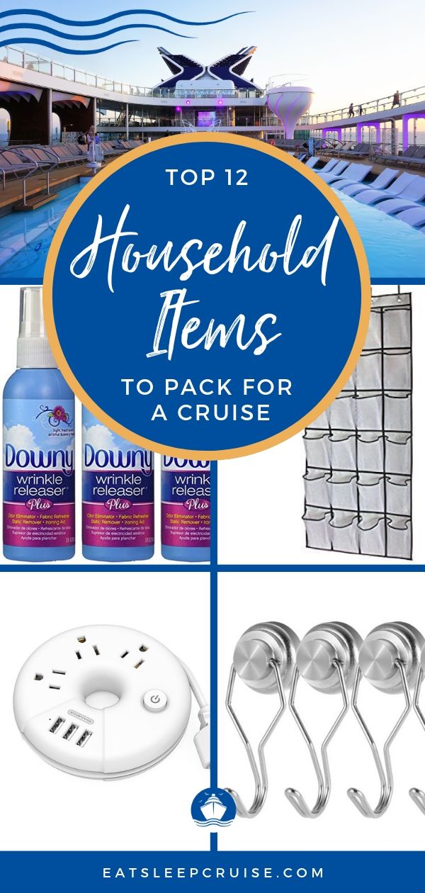 Top 12 Household Items to Pack for a Cruise