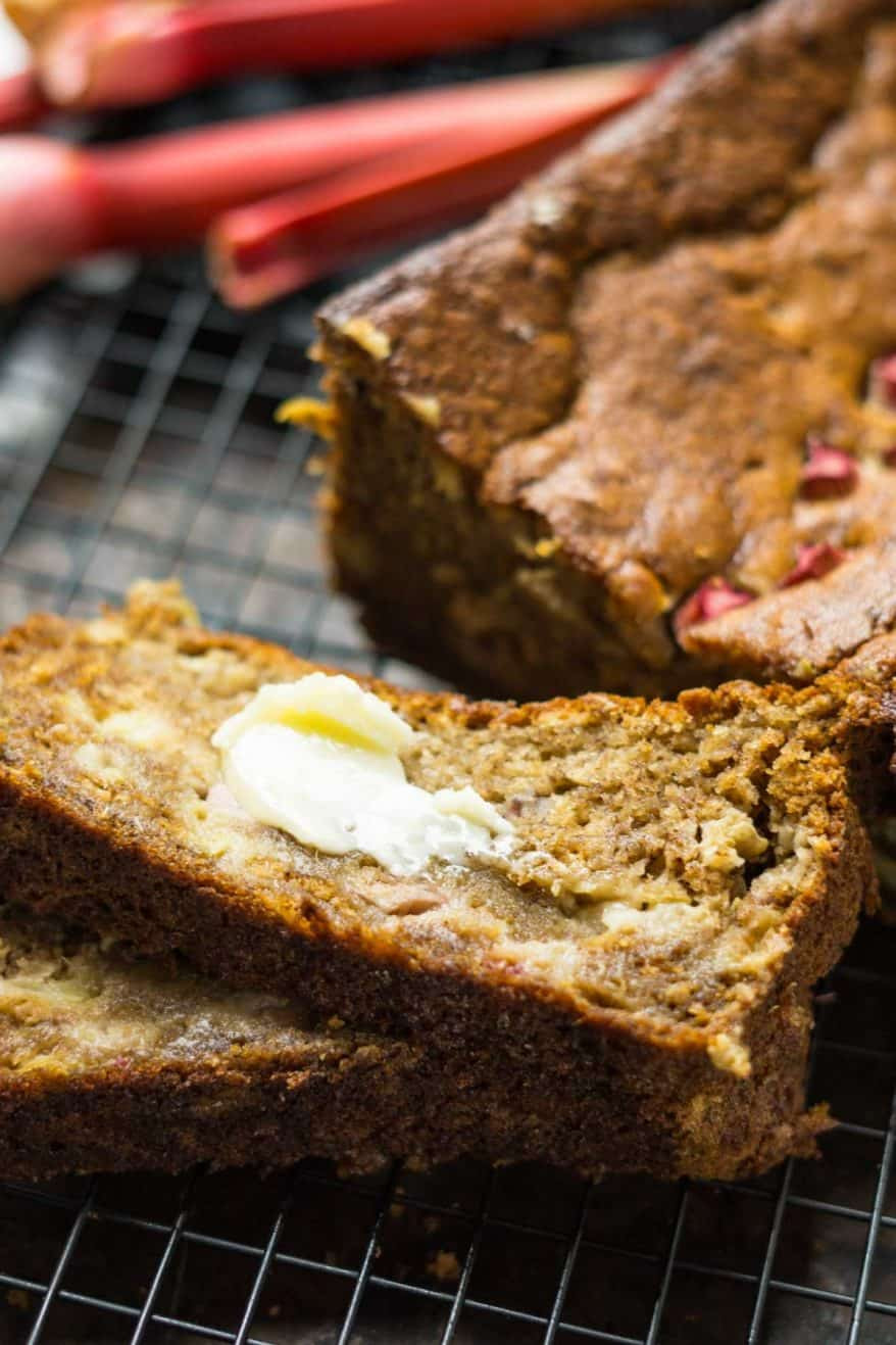 Rhubarb Banana Bread Best Of Rhubarb Banana Bread Super Moist Smart Nutrition with