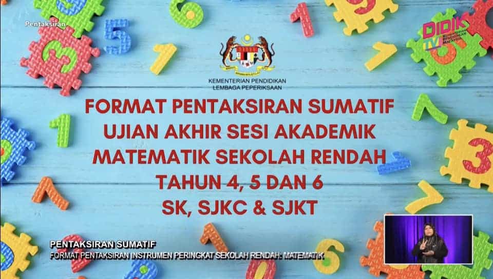 ujian akhir akademik matematik 2023 2022