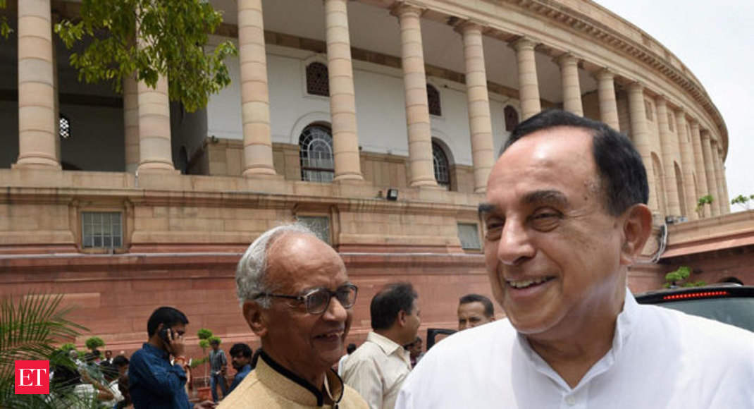 Subramanian Swamy: Subramanian Swamy remains 'silent' on GST, cites ...