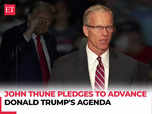 Senators-elect Thune pledges to 'enact Trump’s agenda':Image