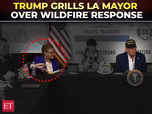 LA Mayor's mic cut off amid clash with Trump:Image