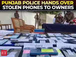 Punjab Police hands over 106 stolen mobile phones to owners:Image