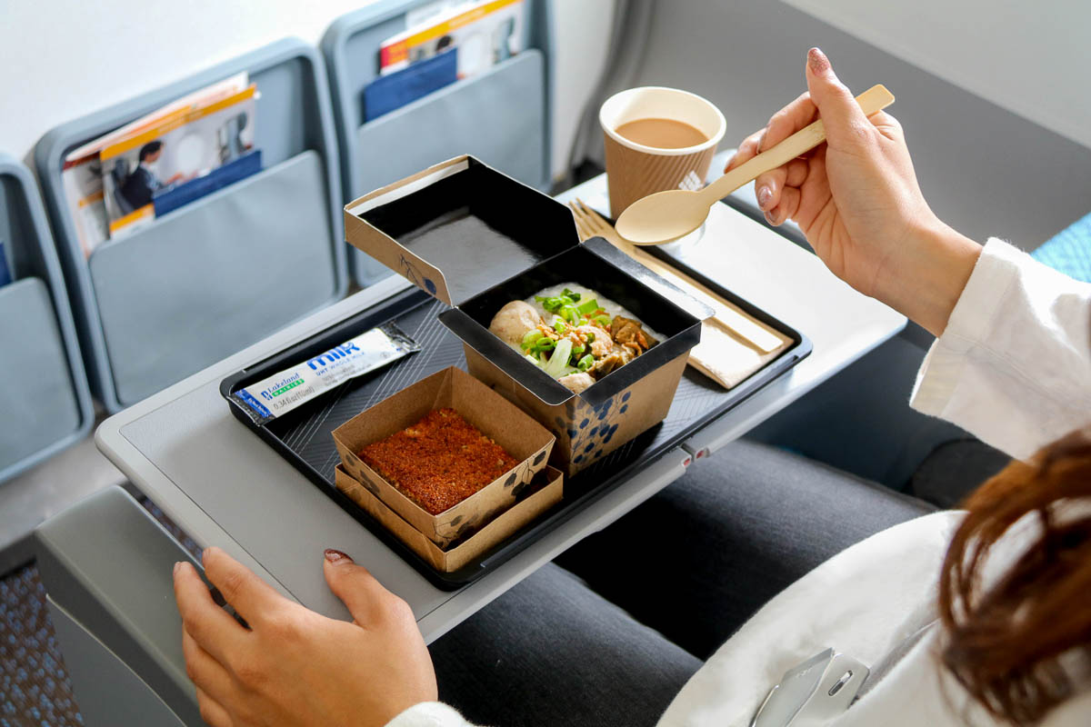 Singapore Airlines new menu