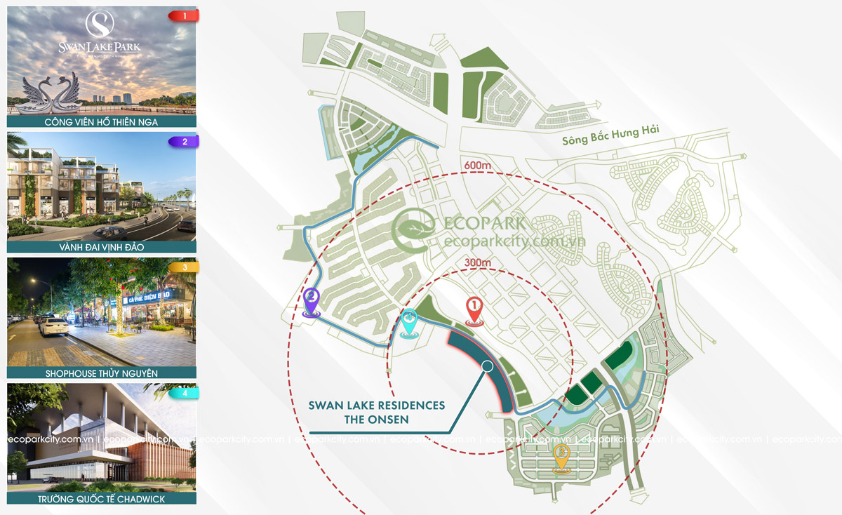 Vị trí dự án Eco Villa Ecopark 2024: Tọa lạc tại vị trí đắc địa nhất trong khu đô thị xanh EcoPark, Eco Villa Ecopark 2024 là một điểm đến lý tưởng cho những ai yêu thích cuộc sống yên bình và xanh mát. Với thiết kế đa dạng từ nhà liền kề đến biệt thự sang trọng, dự án mang đến không gian sống tối ưu và đầy đủ tiện ích cao cấp.