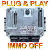 Peugeot Citroen ECU 0281011804 | 9663850580 | EDC16C34 | Plug+Play IMMO OFF - FREE RUNNING