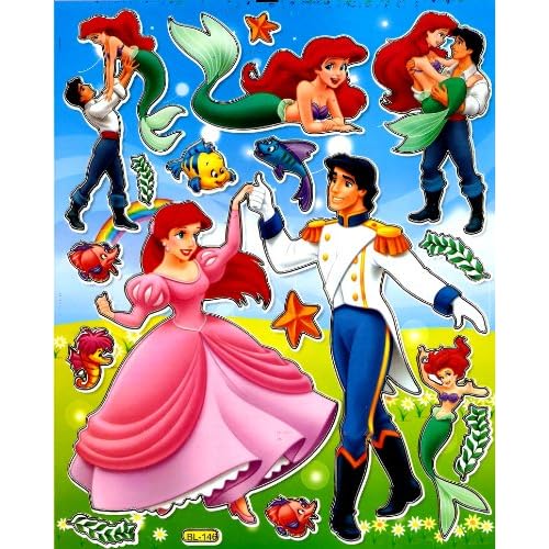 Amazon.com: Ariel dancing w Prince Eric Little Mermaid Movie Disney ...