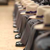 <p>Nearly 200 new members were welcomed by Gov. Andrew Cuomo into the New York State Police.</p>