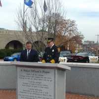 <p>Bridgeport Police Memorial </p>