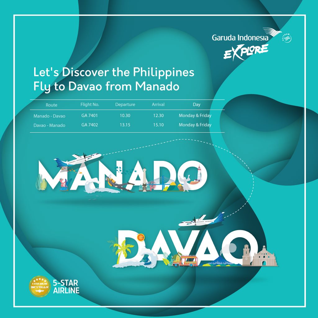 Start of Davao-Manado air connectivity moved to June | Edge Davao