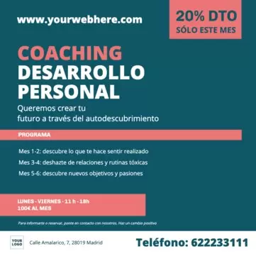 Edita diseños de coaching