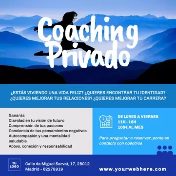 Edita diseños de coaching