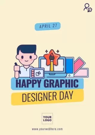 Edit World Graphic Design Day designs