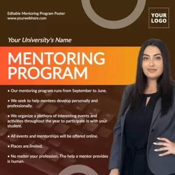 Edit a Mentorship poster